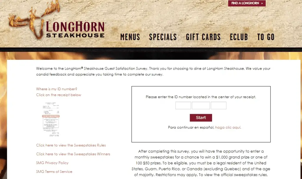 www longhorn survey com