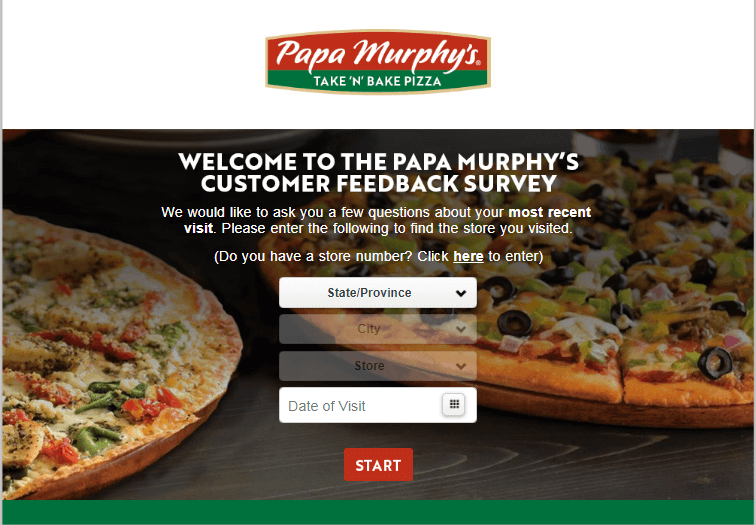 papa murphy's survey