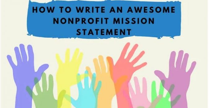 how to write a mission statement for a nonprofit