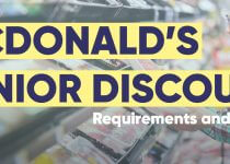 McDonald’s Senior Discount