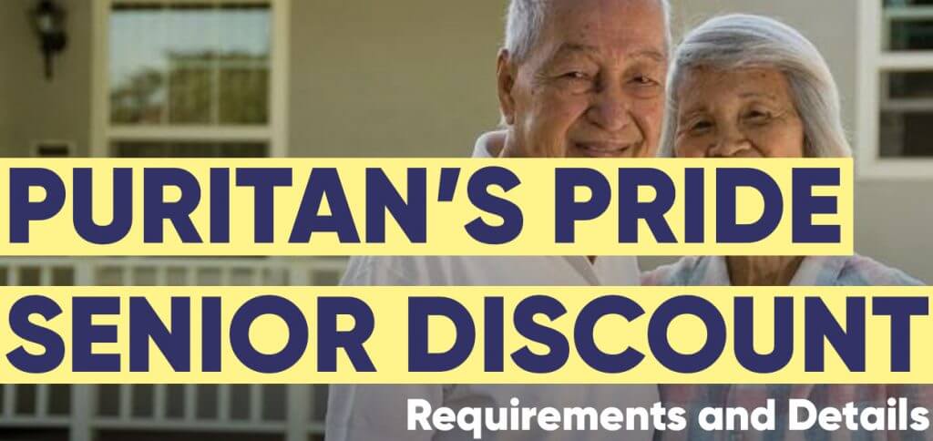 Puritan’s Pride Senior Discount Requirements and Details