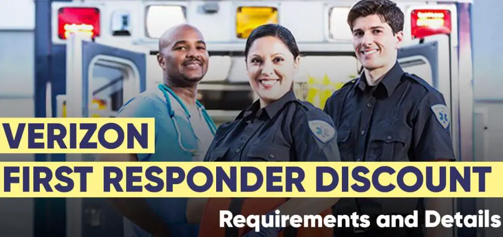 Verizon First Responder Discount Requirements and Details