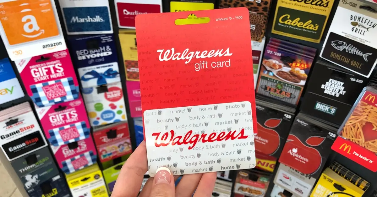 Walgreens gift cards