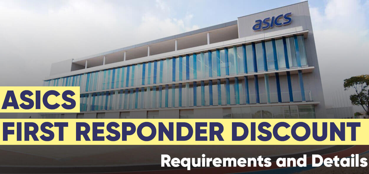 ASICS First Responder Discount Requirements & Details
