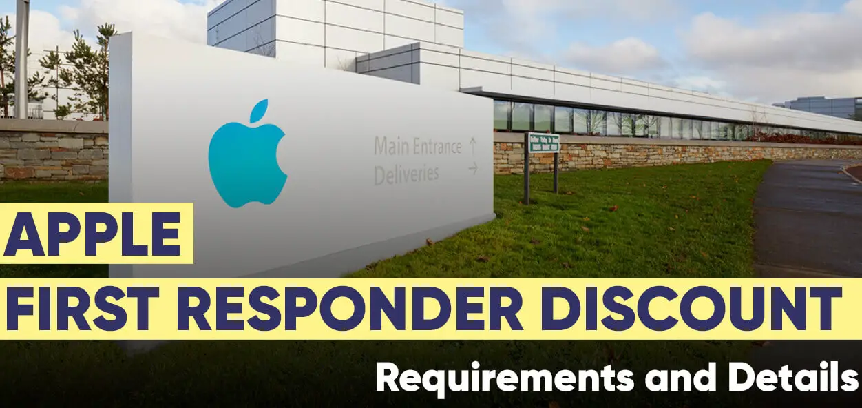 Apple First Responder Discount Requirements and Details