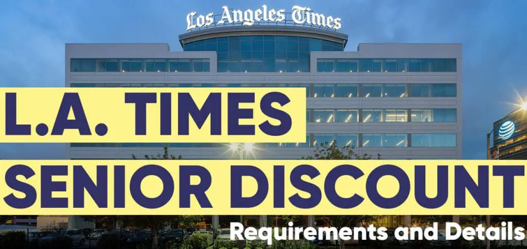 L.A. Times senior discount