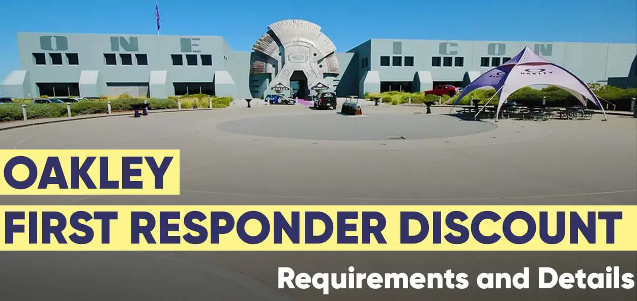Oakley First Responder Discount Requirements and Details